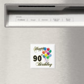 Happy 90th Birthday Gifts en Birthday Apparel Magneet (Insitu (Vaatwasser))