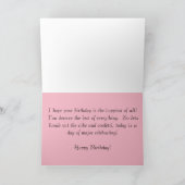 Happy 90th Birthday Roos Fotografie Kaart (Binnen)