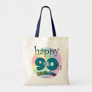 Happy 90th Birthday Tote Bag