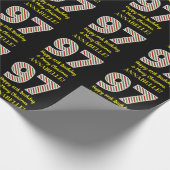 Happy 97th Birthday & Merry Kerstmis, aangepaste n Cadeaupapier (Hoek)