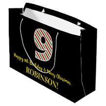 Happy 9th Birthday & Merry Kerstmis, aangepaste na