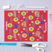 Happy 9th Birthday Tissue Paper #9 Red Tissuepapier (Craft)