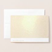 Happy 9th Gold Birthday Folie Kaarten (Met envelop)