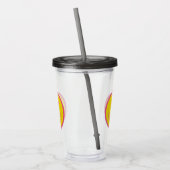Happy Acrylic Tumbler Acryl Drinkbeker (Links)
