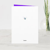 Happy Admin Pro Day, Butterflies en Flowers Kaart (Achterkant)