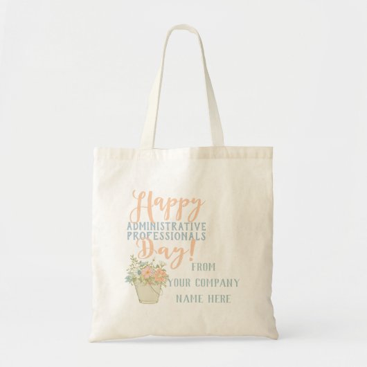 Happy Administrative Professional-dag cadeau Tote Bag (Voorkant)