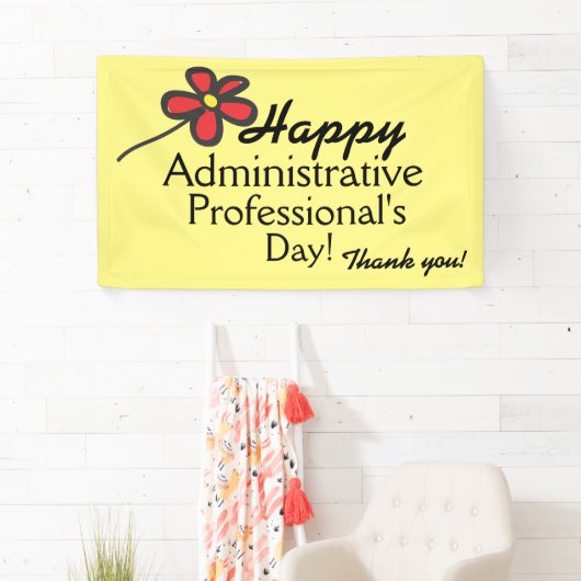 Happy Administrative Professional Day Banner (Insitu)