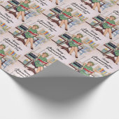 Happy Administrative Professional Day, Retro Cadeaupapier (Hoek)