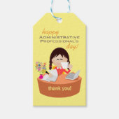 Happy Administrative Professional's Day Cadeau Lab Cadeaulabel (Voorkant)