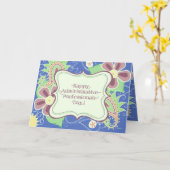 Happy Administrative Professionals Day Card Kaart (Gele Bloem)