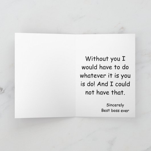 Happy Administrative Professionals Day geel teken Kaart (Binnen)