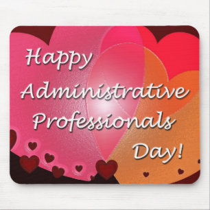 Happy Administrative Professionals Day Hearts Muismat