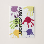 Happy Adoption Day Puzzle Legpuzzel (Verticaal)