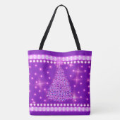 Happy Advent Seizoen Dames Canvas tas (Achterkant)