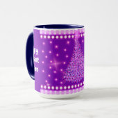 Happy Advent Seizoen Koffie Mok (Voorkant links)