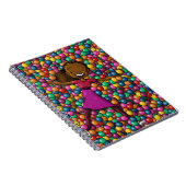 Happy African American Girl Notitieboek (Rechterzijde)