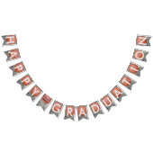 Happy Afstuderen Basketball Blue Bunting Banner (Alle)