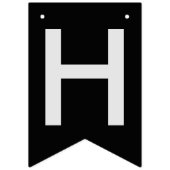 Happy Afstuderen Black Vlaggetjes (Eerste vlag)