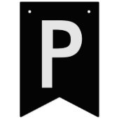 Happy Afstuderen Black Vlaggetjes (Derde vlag)