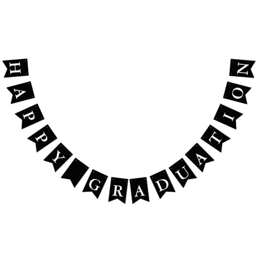 "Happy Afstuderen" Bunting Banner (Alle)
