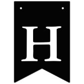 "Happy Afstuderen" Bunting Banner (Eerste vlag)