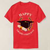 Happy Afstuderen Day Afstuderen studentenkast T-shirt (Design voorkant)