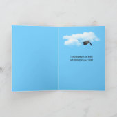 Happy Afstuderen in Field Holiday Kaart (Binnen)