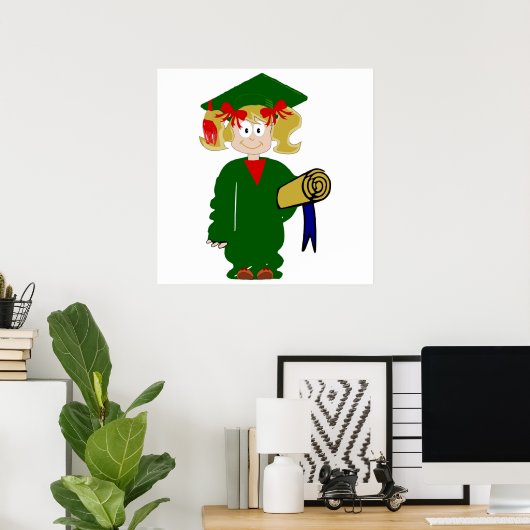 HAPPY AFSTUDEREN POSTER (Thuiskantoor)