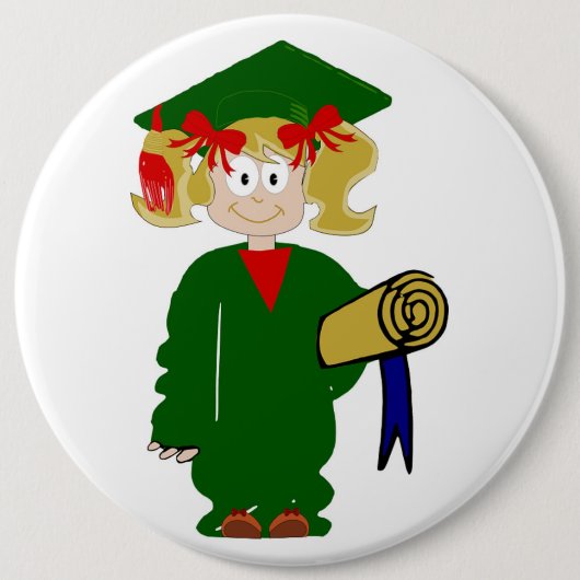 HAPPY AFSTUDEREN RONDE BUTTON 6,0 CM (Voorkant)