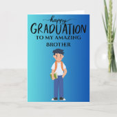 Happy Afstuderen speelgoed geweldige broer Kaart (Voorkant)