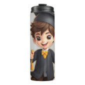 Happy Afstuderen Thermosbeker (Voorkant)