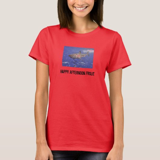 Happy Aftermiddag Frolic T-shirt (Voorkant)