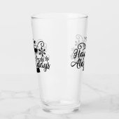 Happy Alcoholidays | Funny Christmas Drink plezier Glas (Links)