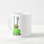 Happy Alien Frog Coffee-Mok Koffiemok (Voorkant links)