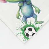 Happy Aliens Rockin' Fleece Deken (Hoek)