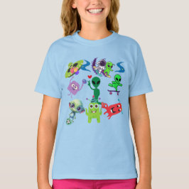 Happy Aliens Rockin' T-shirt