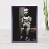 Happy All Hallow's Eve - griezelige Halloween Robe Kaart (Voorkant)