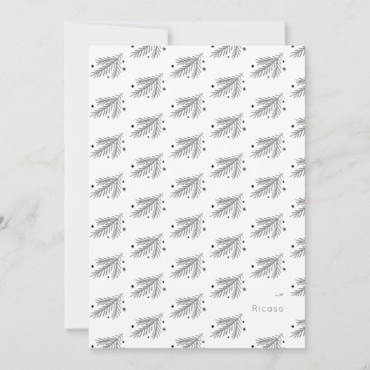 Happy All Holiday-fotokaart Kaart (Achterkant)