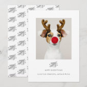 Happy All Holiday-fotokaart Kaart (Voorkant / Achterkant)