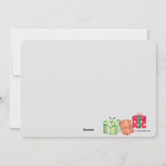 Happy All Holiday Greeting Card Feestdagenkaart (Achterkant)