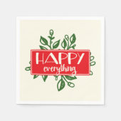 Happy All Holiday Paper Napkins Servetten (Voorkant)