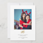 Happy All Holiday Photo-bedekking Kaart (Achterkant)