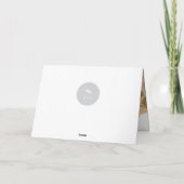 Happy All Simple White Script Photo Modern Feestdagen Kaart (Achterkant)