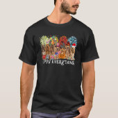 Happy Alles Cocker Spaniel Dog Seasons T-shirt (Voorkant)