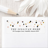 Happy Alles Confetti | Vakantiemaand Etiket (Insitu)