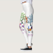 Happy Alles Gnomies Gnomes Feestdagen Kerstmis Leggings (Links)