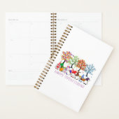 Happy Alles Gnomies Gnomes Feestdagen Kerstmis Planner (Display)