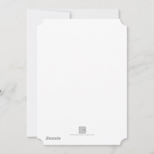 Happy Alles in San Francisco Feestdagenkaart (Achterkant)