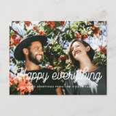 Happy alles Retro  Vakantiefoto Briefkaart (Voorkant)