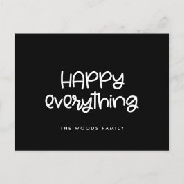 Happy alles Schattige script Vakantie Briefkaart